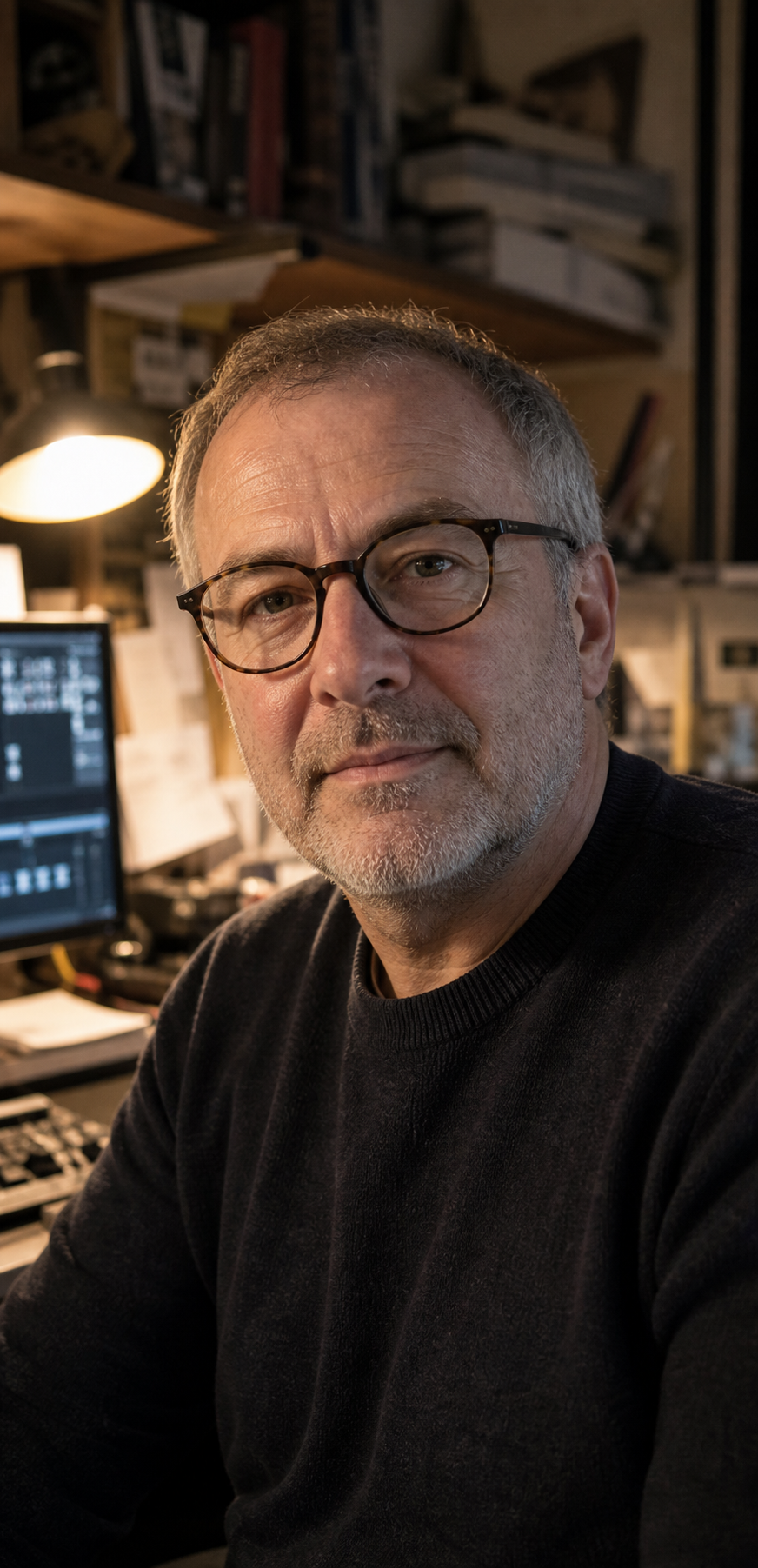 Portrait of a creative technology executive